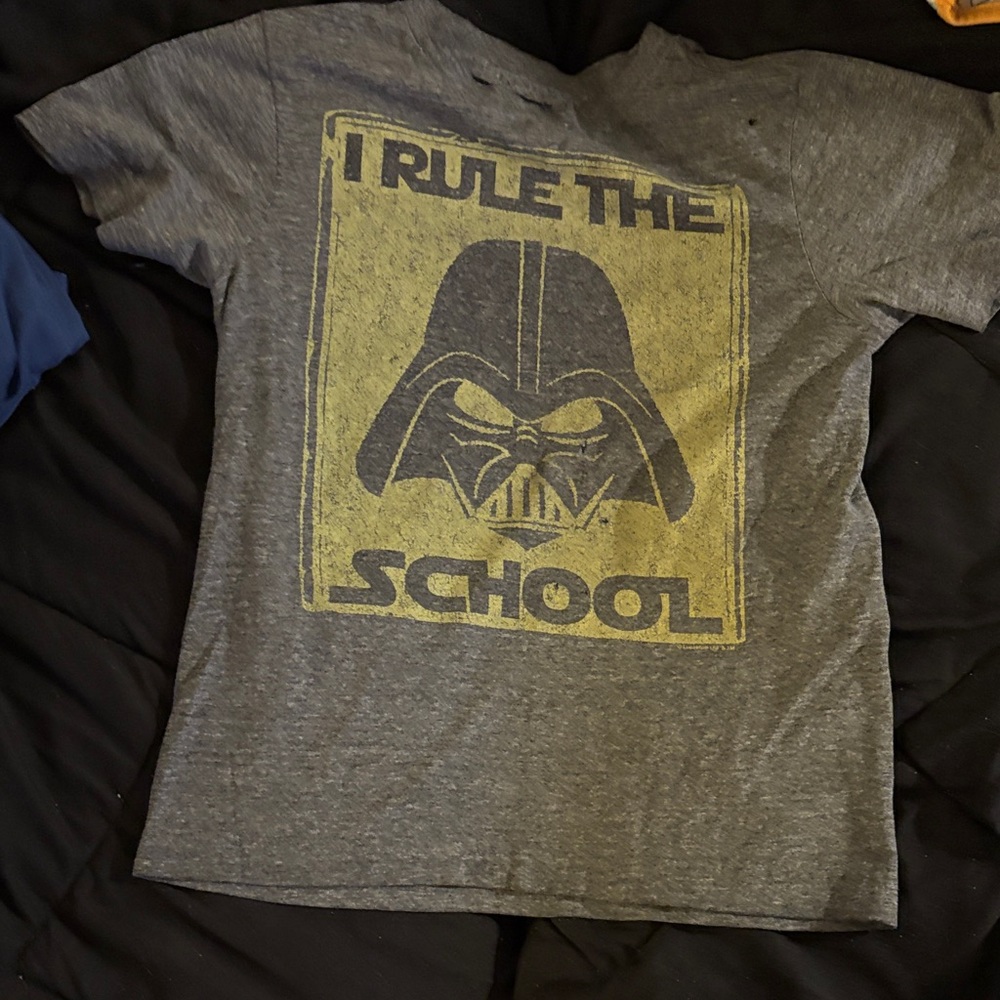 Gray Graphic Kids T-Shirt Star Wars